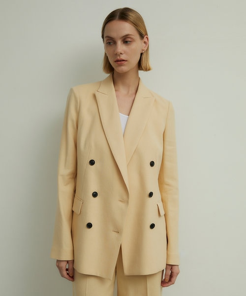 専用BEIGE, 【VERY掲載】MARK ダブルジャケット 74,800円 VERY 7月号掲載】 MARC / ダブルジャケット｜ベイジの通販
