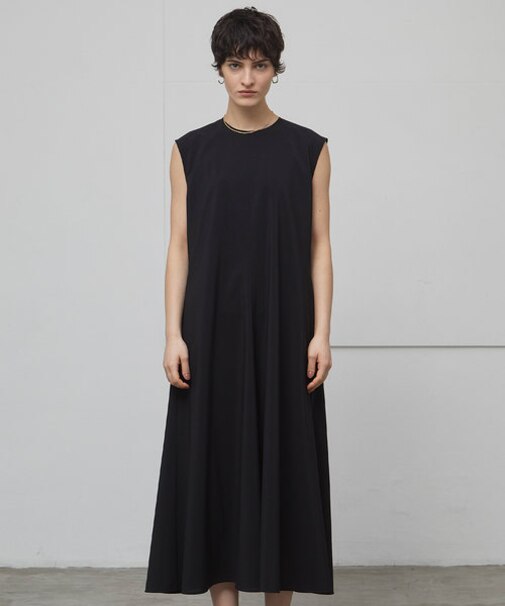 【洗える/接触冷感/速乾/UVケア対応】BATEAU / Aラインドレス