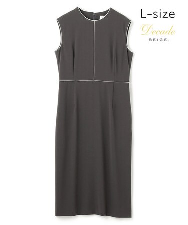 【L-size】CINDY / クルーネックドレス
