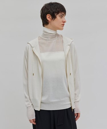 【洗える】CARNOT / ニットパーカー