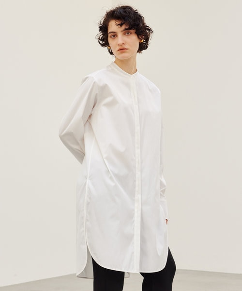 洗える・VERY 9月号掲載】BICON / ロングシャツ｜ベイジの通販