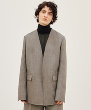 【VERY 11月号掲載】GRANET / ノーカラーリバージャケット