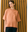 【BEIGE、ecru/WEB限定・洗える】JERSEY STITCH / コットンハーフスリーブトップス