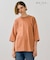 【BEIGE、ecru/WEB限定・洗える】JERSEY STITCH / コットンオーバサイズトップス