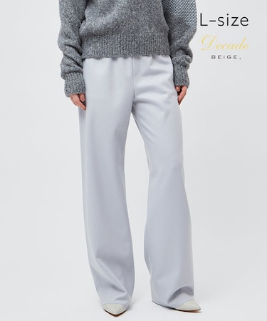 【L-size】CORBY / ウエストゴムワイドパンツ