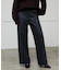 MONTAIGNE / ウエストゴムウールワイドパンツ