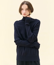 【洗える】WILLOW / サムホールハイネックニット