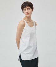 【洗える】BROIS / コットンシャツテールタンクトップ