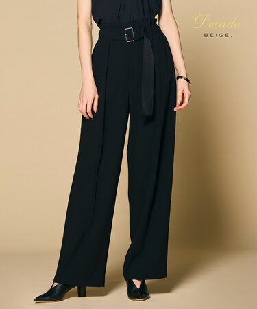 【洗える・クロワッサン掲載】CINDY / ワイドパンツ