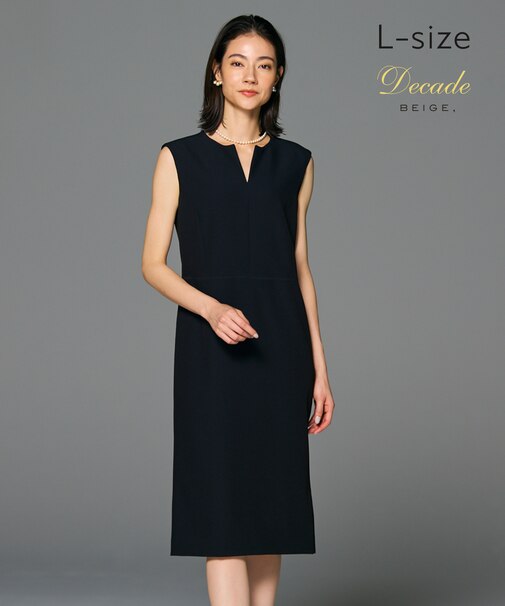 【L-size・セットアップ対応】LUIZA / Iラインワンピース