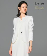 【L-size・セットアップ対応】LUIZA / ノーカラージャケット