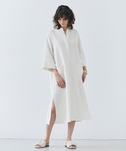 【洗える】RUE / クロスオーバーVネックワンピース