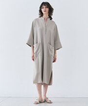 【洗える】RUE / クロスオーバーVネックワンピース