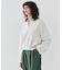 【洗える】RUE / スリットネックフォルムブラウス