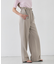 【洗える・STORY 6月号掲載】RUE / ウエストゴムワイドストレートパンツ