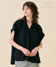 【WEB限定・洗える】CELOSIA / スキッパーブラウス