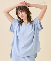 【WEB限定・洗える】CELOSIA / スキッパーブラウス