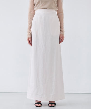 【Oggi 5月号掲載】CRINUM / Iラインリネンマキシスカート