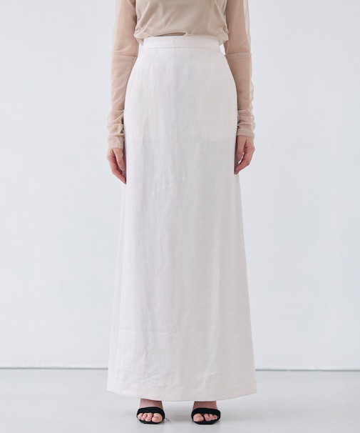 【Oggi 5月号掲載】CRINUM / Iラインリネンマキシスカート
