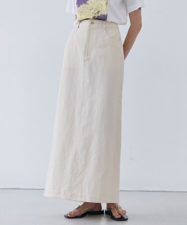 【洗える】CUPHEA / Iラインロングスカート