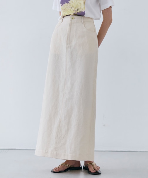 【洗える】CUPHEA / Iラインロングスカート