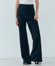 【洗える】FLEUR / ウエストゴムイージーワイドパンツ