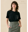 【WEB限定・洗える】TORENIA / レザーポケットコットンクルーネックTシャツ