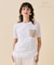 【WEB限定・洗える】TORENIA / レザーポケットコットンクルーネックTシャツ