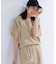 【接触冷感/UVカット/洗える・BAILA 8.9月合併号掲載】YANN / Vスリットプルオーバーブラウス
