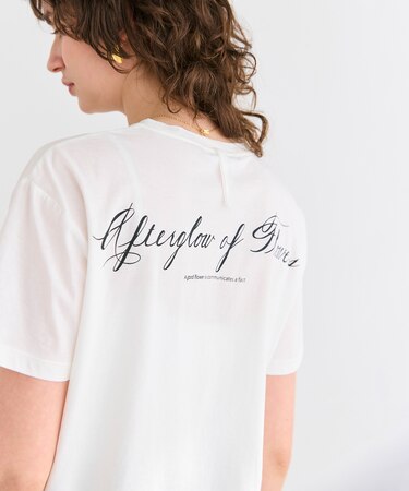 【洗える】CAMPANULA / メッセージプリントTシャツ