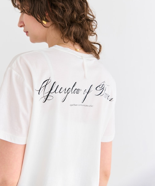 【洗える】CAMPANULA / メッセージプリントTシャツ