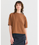 【洗える】ALTHEA / ダンボールジャージーバックスリットブラウス