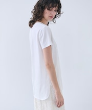 【洗える】BROIS / コットンクルーネックTシャツ