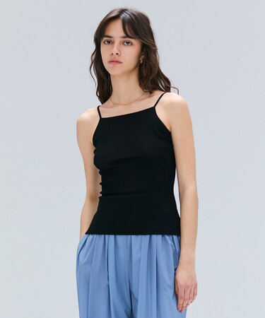 【洗える・Oggi 10月号掲載】MARINO / コットンリブキャミソール