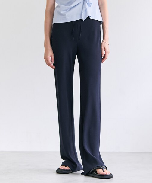 FLEUR / ドレープ イージーワイドパンツ