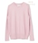 WILLOW / ストレッチクルーネックリブニット