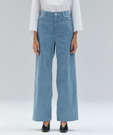 【洗える・Precious 11月号掲載】BANGS / コットンコーデュロイバギーパンツ