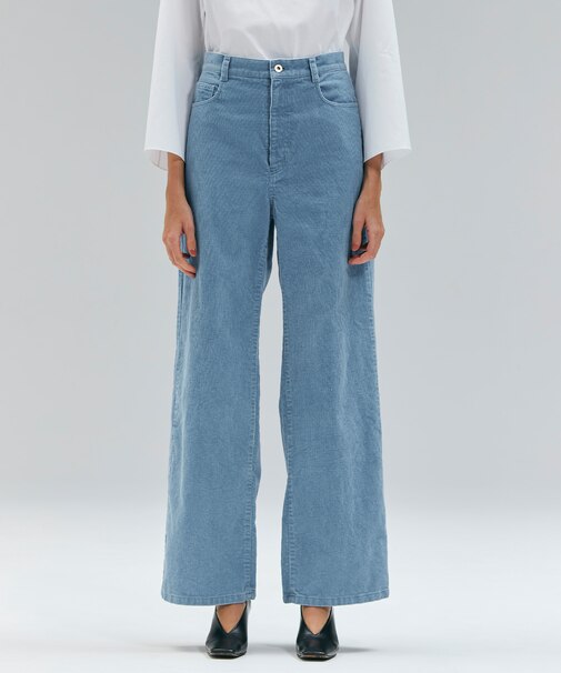 【洗える・Precious 11月号掲載】BANGS / コットンコーデュロイバギーパンツ