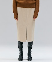 CISCO / フェイクスエードIラインスカート