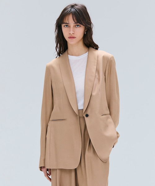 ストレッチコットン コーデュロイ 3ボタンライディングジャケット