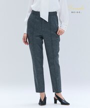 【セットアップ対応】CORBY / ウールピンタックバックサイドゴムパンツ