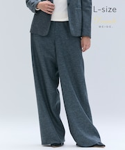 【Lsize・セットアップ対応】CORBY / ウールイージーワイドパンツ