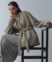 LABBOCK / ウール混2WAYショートコート