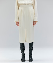 【VERY NaVY12月号掲載】TERNES / 2タックウールスカート