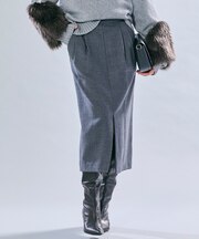 【Oggi 11月号掲載】TERNES / 2タックウールスカート