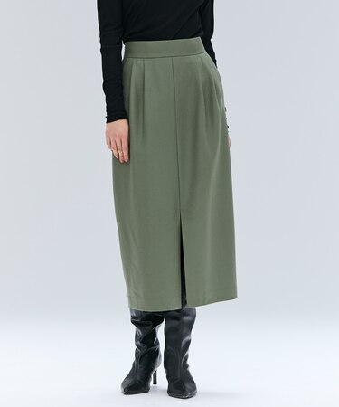 【VERY NaVY12月号掲載】TERNES / 2タックウールスカート