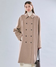 【VERY NaVY12月号掲載】LABBOCK / ウール混ラグランステンカラーコート