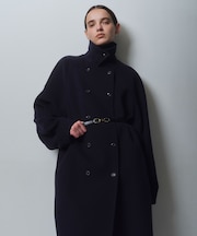 【VERY NaVY12月号掲載】LABBOCK / ウール混ラグランステンカラーコート