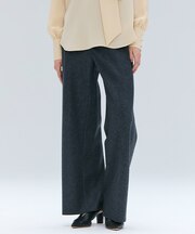 MONTAIGNE / イージーウエストウールワイドパンツ