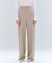 MONTAIGNE / イージーウエストウールワイドパンツ